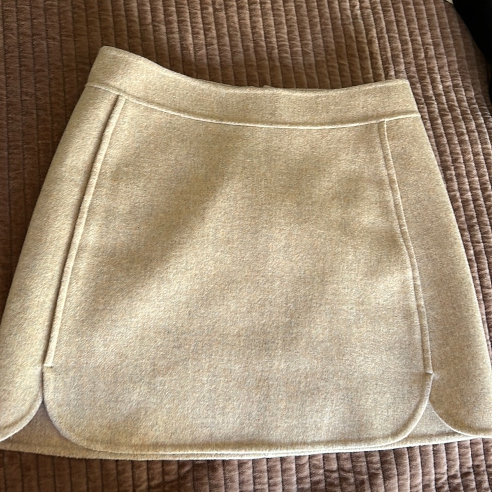 Sezane wool skirt